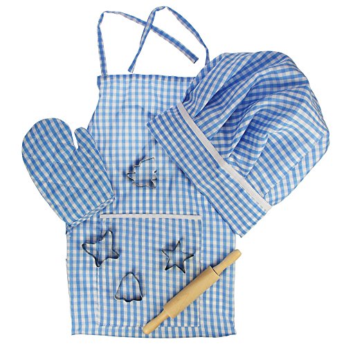 Bigjigs Toys Chefkoch-Set (Blau) von Bigjigs Toys