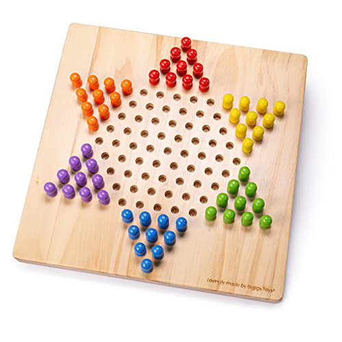 Bigjigs Toys Chinesische Checkers. von Bigjigs Toys