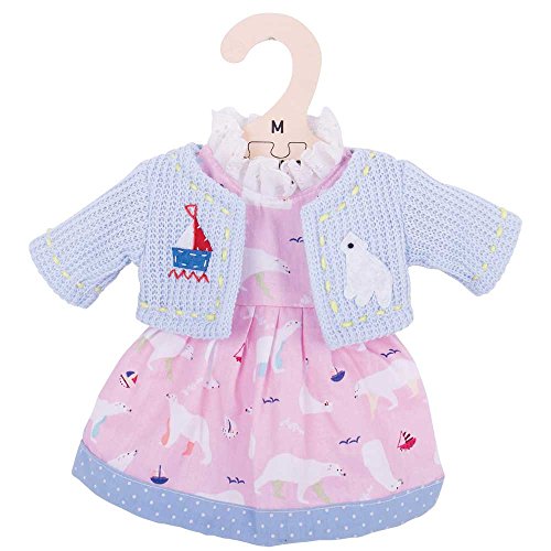 Bigjigs Toys Eisbären Kleid (Pink) (für 34cm Puppe) von Bigjigs Toys