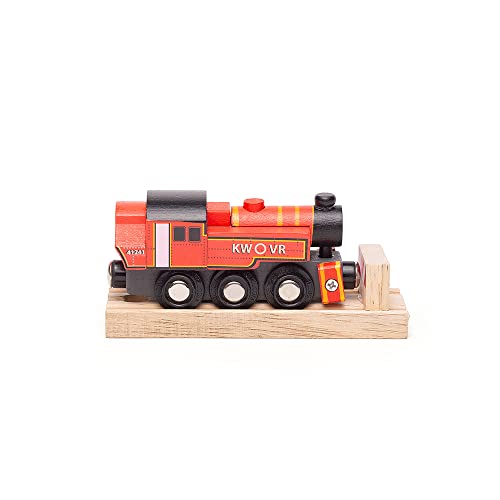 Bigjigs Toys Ivatt Engine - Red von Bigjigs Toys