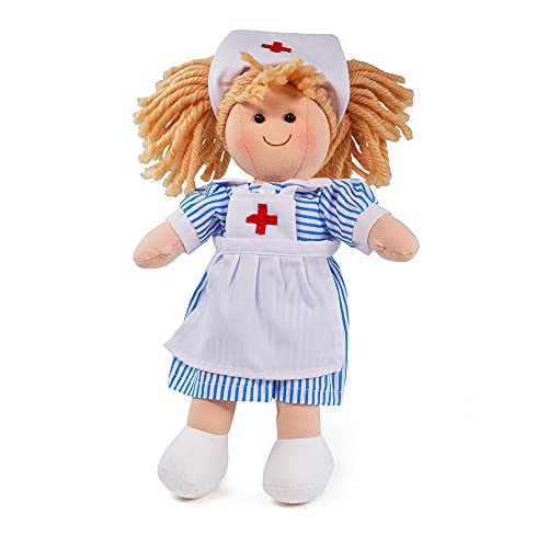 Bigjigs Toys Schwester Nancy 28cm Puppe von Bigjigs Toys