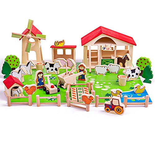 Bigjigs Toys Spielbauernhof von Bigjigs Toys