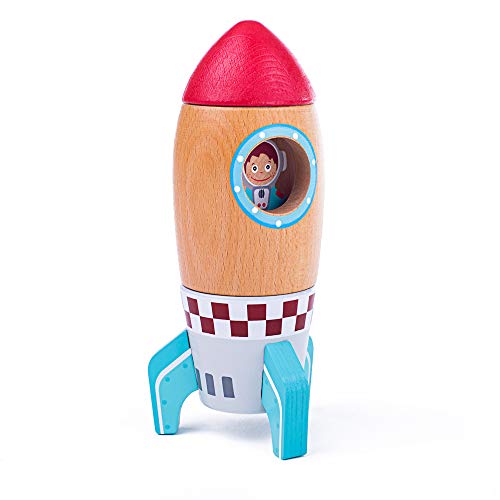 Wooden Rocket von Bigjigs Toys