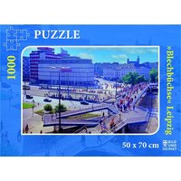 Das Bild und Heimat-XL-Fotopuzzle 'Blechbüchse' Leipzig von Bild und Heimat