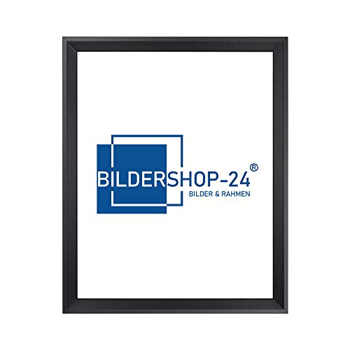 Bilderrahmen für Puzzle PRIO 33x47cm Schwarz (matt) für ca. 300-500 Teile ANTIREFLEX* von Bildershop-24