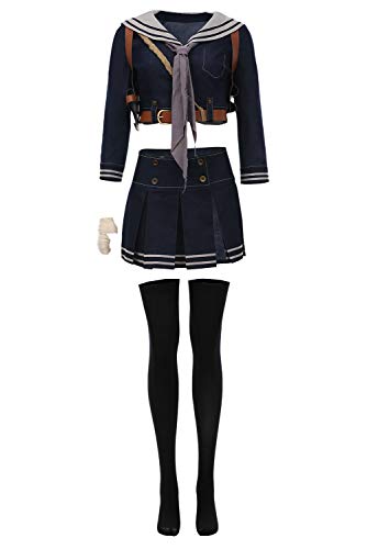 Bilicos Sucker Punch Cosplay Uniform Skirt Outfits Halloween Carnival Suit Cosplay Costume Damen S von Bilicos