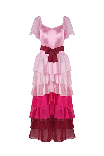 Magierin Jean Granger Pink Ball Gown Dress Cosplay Costume Damen L von Bilicos