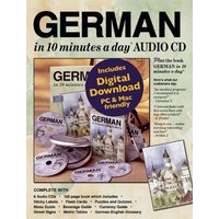 German in 10 Minutes a Day Book + Audio von Bilingual Books