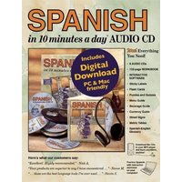 SPANISH in 10 minutes a day® BOOK + AUDIO von Bilingual Books