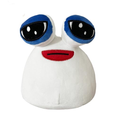 Pou Plüsch,Biluer 22cm My Pet Alien Pou Plüsch Alien Pou Plüschspielzeug Pou Plüshies Kinder für Geschenk Pou Kuscheltier Plüschpuppe Emotion Alien Stuffed Plüsch Cartoon Anime Stofftier für Haus Deko von Biluer