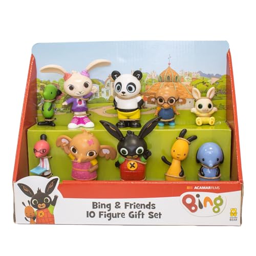 Bing Set 10 turen Freunde, Figuren von Bing