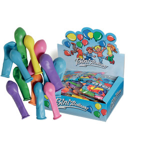 Bini Balloons Wasserballone Farbenmix Ø8cm - 25 Stk von Bini Balloons