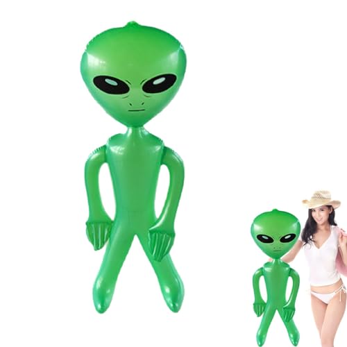 Biniveil Aufblasbare Aliens | Halloween Alien Aufblasbare | Aufblasbares Alien | Aufblasbare Alien Dekorationen | Aliens Aufblasbares Spielzeug Für Gartengarten Urlaub Dekoration von Biniveil