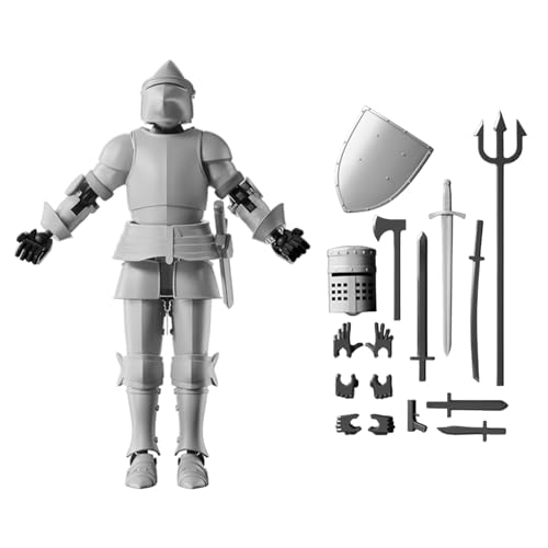 Biniveil -gedruckte Figuren,Actionfigur -gedruckt,Flexibles Sinnesspielzeug - Mehrgelenkige Roboter-Actionfigur, Sammel-Actionfigur für Sammler-Desktop-Dekorationen von Biniveil