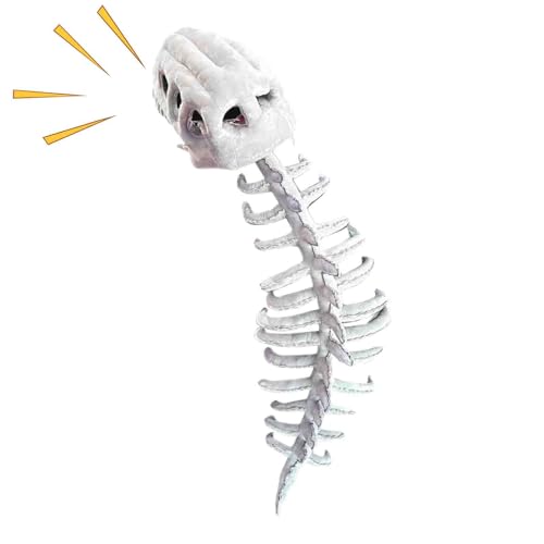 Biniveil Dinosaur Skelett Kostüm Set,Halloween Dinosaurier-Thema Schädel Cosplay Requisiten mit Soundeffekt - Verkleidung für Halloween Rollenspiel Themenpartys Kostümfeste Biniveil Dinosaur Skelett Kostüm Set,Halloween Dinosaurier-Thema Schädel Cosplay Requisiten mit Soundeffekt - Verkleidung für Halloween Rollenspiel Themenpartys Kostümfeste von Biniveil