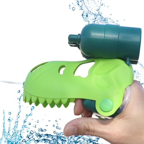 Biniveil Dinosaurier-Wasserspritzer,Dino-Wasserspritzer | Schwimmwasser-Squirter-Soaker,Water Soaker Squirt Wasserspritzspielzeug für Kinder im Alter von 3–5 Jahren, Wasserspiel, Kampfspielspielzeug von Biniveil