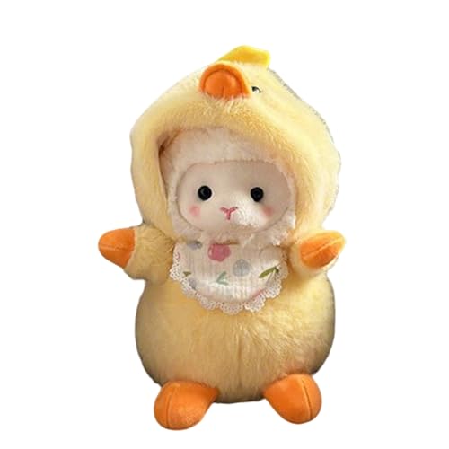 Biniveil Kuscheltier Schaf,Plüsch Lamm - 25 cm Süßes Schaf Mit Hut Puppe Geschenk Mädchen Junge Ostern Schlafzimmer Dekoration Biniveil Kuscheltier Schaf,Plüsch Lamm - 25 cm Süßes Schaf Mit Hut Puppe Geschenk Mädchen Junge Ostern Schlafzimmer Dekoration von Biniveil