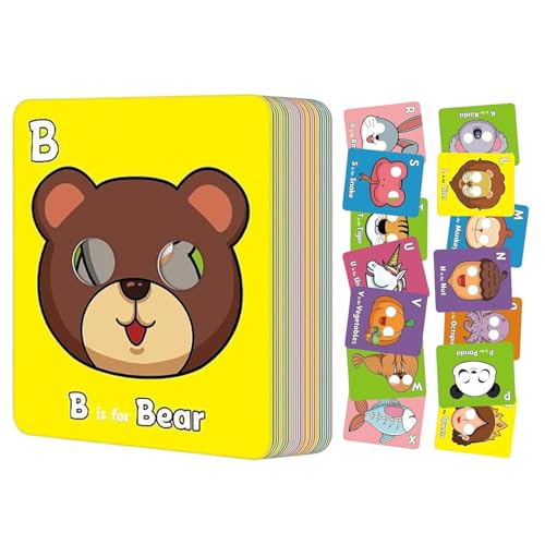 Biniveil Lernkarten Für Kleinkinder,Buchstaben Lernkarten für Kinder von 3 bis 5 Jahren | Spielzeug Interaktives Lernspiel für Reisen, Geburtstage, Autofahrten, Hausunterricht, Kindergarten, Biniveil Lernkarten Für Kleinkinder,Buchstaben Lernkarten für Kinder von 3 bis 5 Jahren | Spielzeug Interaktives Lernspiel für Reisen, Geburtstage, Autofahrten, Hausunterricht, Kindergarten, von Biniveil