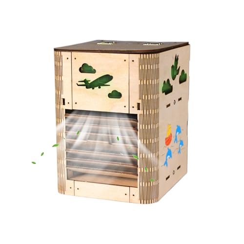 Biniveil STEM Spielzeug | Wissenschaftliches Experiment Ventilator-Bauset,Lernspielzeug mit Elektronik für Zuhause Schule Reisen Geburtstag Sommercamp Unterhaltung Biniveil STEM Spielzeug | Wissenschaftliches Experiment Ventilator-Bauset,Lernspielzeug mit Elektronik für Zuhause Schule Reisen Geburtstag Sommercamp Unterhaltung von Biniveil