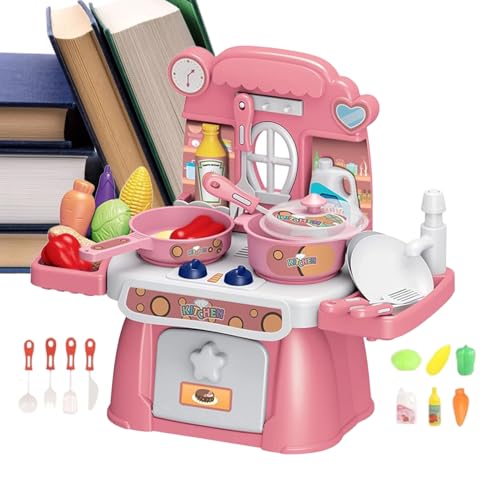 Biniveil Spielküchen Spielzeug, Rollenspiel Küche Für Kinder, 24 Teile Lernspiele Vorschule Für Junge Mädchen Geschenk Weihnachten Geburtstag Haus Biniveil Spielküchen Spielzeug, Rollenspiel Küche Für Kinder, 24 Teile Lernspiele Vorschule Für Junge Mädchen Geschenk Weihnachten Geburtstag Haus von Biniveil