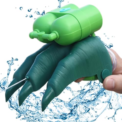 Biniveil Wasserspritze für Kinder Dinosaurier,Dinosaurier Wasserspritze, Pool-Wasserspritzer-Kampfspielzeug, Water Soaker Squirt Wasserspritzspielzeug für Kinder im Alter von 3–5 Jahren, Wasserspiel, von Biniveil