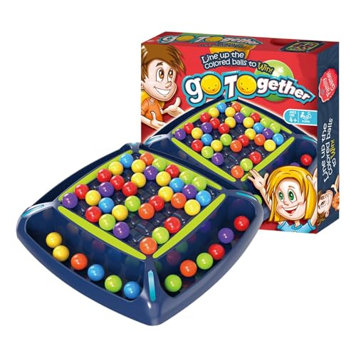 Rainbow Ball Elimination Gesellschaftsspiele | Intellektuelles Schachbrett | Tischspiel Mit Buntkugeln | Pädagogische Strategiespiele | Lustiges Tischstrategiespiel Für Kinder Und Erwachsene von Biniveil