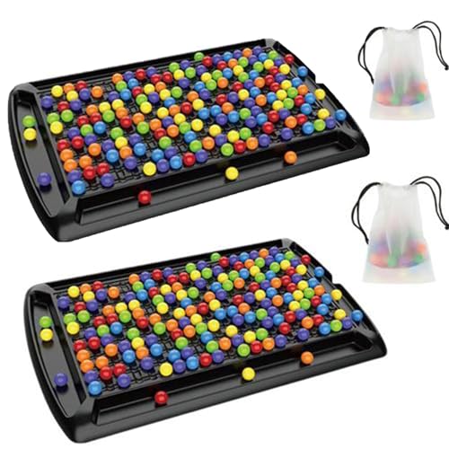 Rainbow Puzzle Schachspiel | Elimination Brettspiel | Rainbow Ball Elimination Game | Color Matching Schachspiele | Pädagogisches Schachbrettspiel Für Kinder Erwachsene von Biniveil