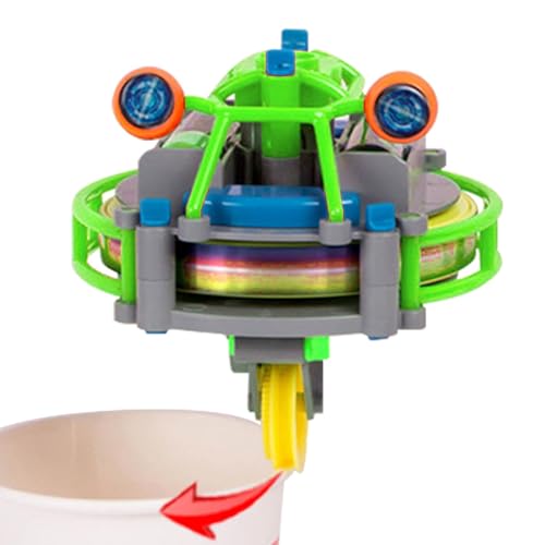 Seil-Einrad-Spielzeug | Fingerspitzen-Gyroskop | Einrad Spinner Spielzeug | Finger-Gyro-Spielzeug | Finger Vaso Kreiselspielzeug | Gyro Toys Fingertip Spinner Für Kinder von Biniveil