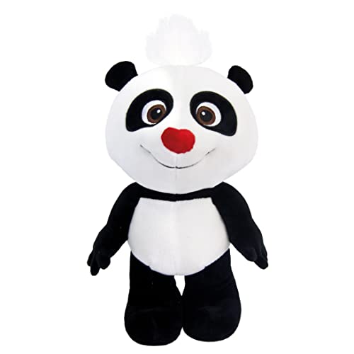 Bino world of toys 16016 Panda Plüsch Spielzeug, Mehrfarbig von Bino world of toys