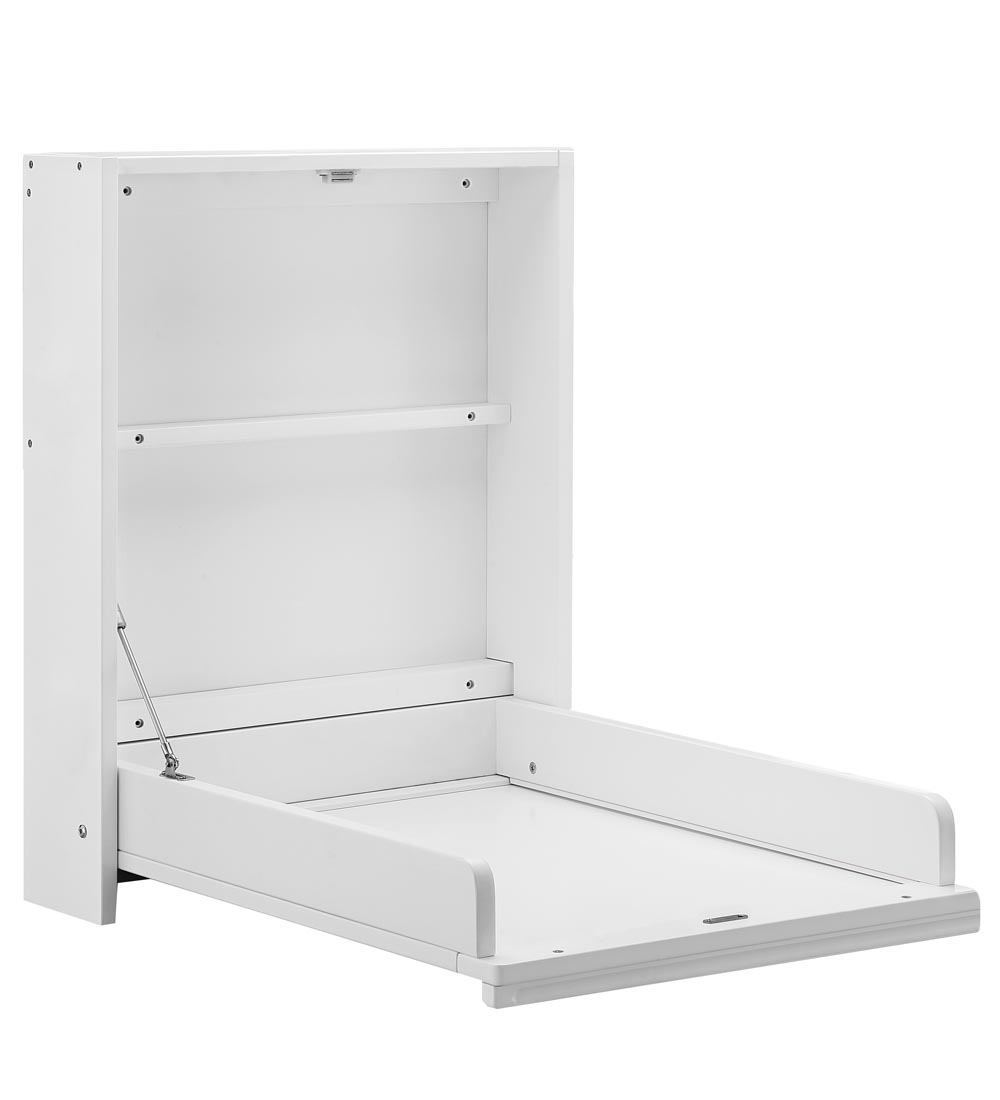 Bino Wickeltisch - Wandmontage - Holz - 76x58 cm - Weiß - Bino - One Size - Wickeltisch Bino Wickeltisch - Wandmontage - Holz - 76x58 cm - Weiß - Bino - One Size - Wickeltisch von Bino