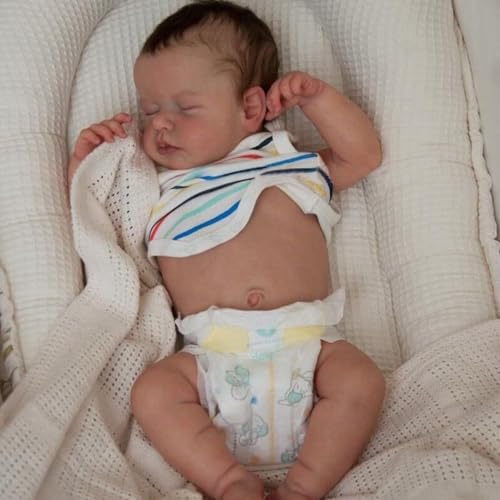 Binxing Yts Reborn Baby 48cm Weich Silikon Vinyl 18 Zoll Reborn Puppen Lebensecht Neugeboren Magnetisch Mund Naturgetreue Spielzeug Handgemachtes Reborn Babys Weihnachten Geburtstag Geschenk Binxing Yts Reborn Baby 48cm Weich Silikon Vinyl 18 Zoll Reborn Puppen Lebensecht Neugeboren Magnetisch Mund Naturgetreue Spielzeug Handgemachtes Reborn Babys Weihnachten Geburtstag Geschenk von Binxing Yts