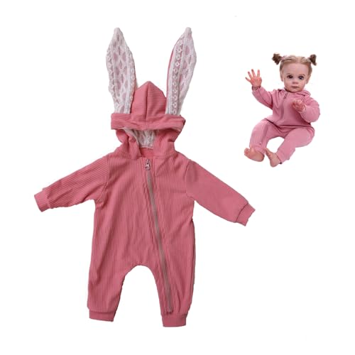 Binxing Yts Reborn Puppenkleidung Set für Ihre Wiedergeborene Puppe 50-55 cm Niedliche Hasenohren Reborn Mädchen Puppenkleidung Schöne Reborn Baby Kleidung von Binxing Yts