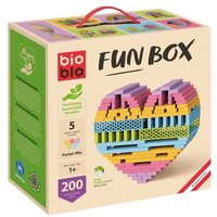 Bioblo Fun Box Pastel Mix mit 200 Bausteine von Bioblo