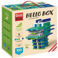 Bioblo Hello Box Ocean-Mix mit 100 Bausteinen, German Design Award Winner 2018 von Bioblo