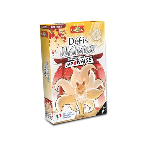 Bioviva Herausforderungen Natur/japanische Mythologie - Wetten Sie auf die Stärken der Götter und japanischen Yokai, um die Schlacht zu gewinnen. 2 bis 6 Spieler, ab 7 Jahren, hergestellt in Bioviva Herausforderungen Natur/japanische Mythologie - Wetten Sie auf die Stärken der Götter und japanischen Yokai, um die Schlacht zu gewinnen. 2 bis 6 Spieler, ab 7 Jahren, hergestellt in von Bioviva