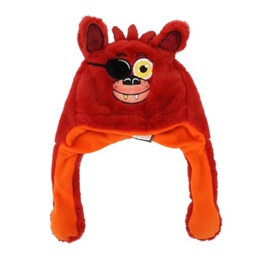 Bioworld Five Nights at Freddy's Foxy Peruanischer Hut mit beweglichen Ohren, Five Nights at Freddy's Foxy, Einheitsgröße von Bioworld