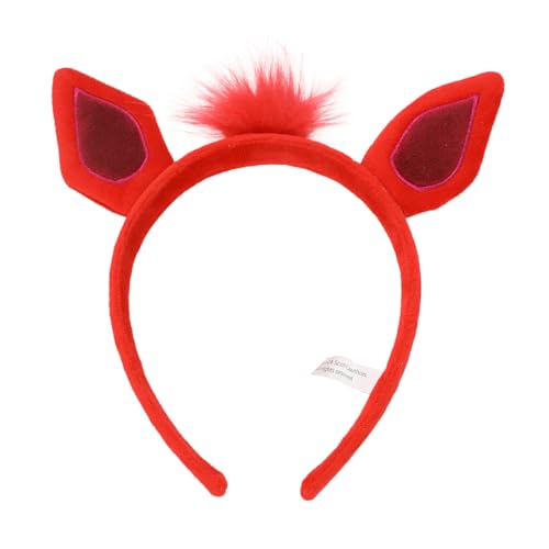 Five Nights At Freddy's Foxy 2-teiliges Plüsch-Stirnband- und Choker-Set, Fnf 2-teilig Foxy, Einheitsgröße von Bioworld