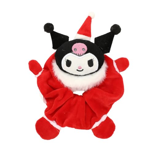 Kuromi Haargummi, Weihnachtsmannmütze, Rot, Hsr Kuromi Weihnachtsmann, Einheitsgröße von Bioworld