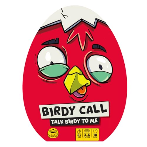 Birdy Call, Finden Sie Ihren Partner, indem Sie Vogelrufe nachahmen und sehen, wer die meisten Eier sammeln kann! - Lustiges hektisches lustiges Spiel für 3-6 Spieler. ab 8 Jahren von Birdy Call