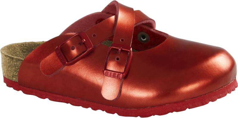 Birkenstock Dorian Hausschuhe, Metallic Red 30 von Birkenstock