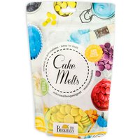 Glasur Cake Melts in Gelb, 250g, in Mikrowelle / Wasserbad schmelzen von Birkmann