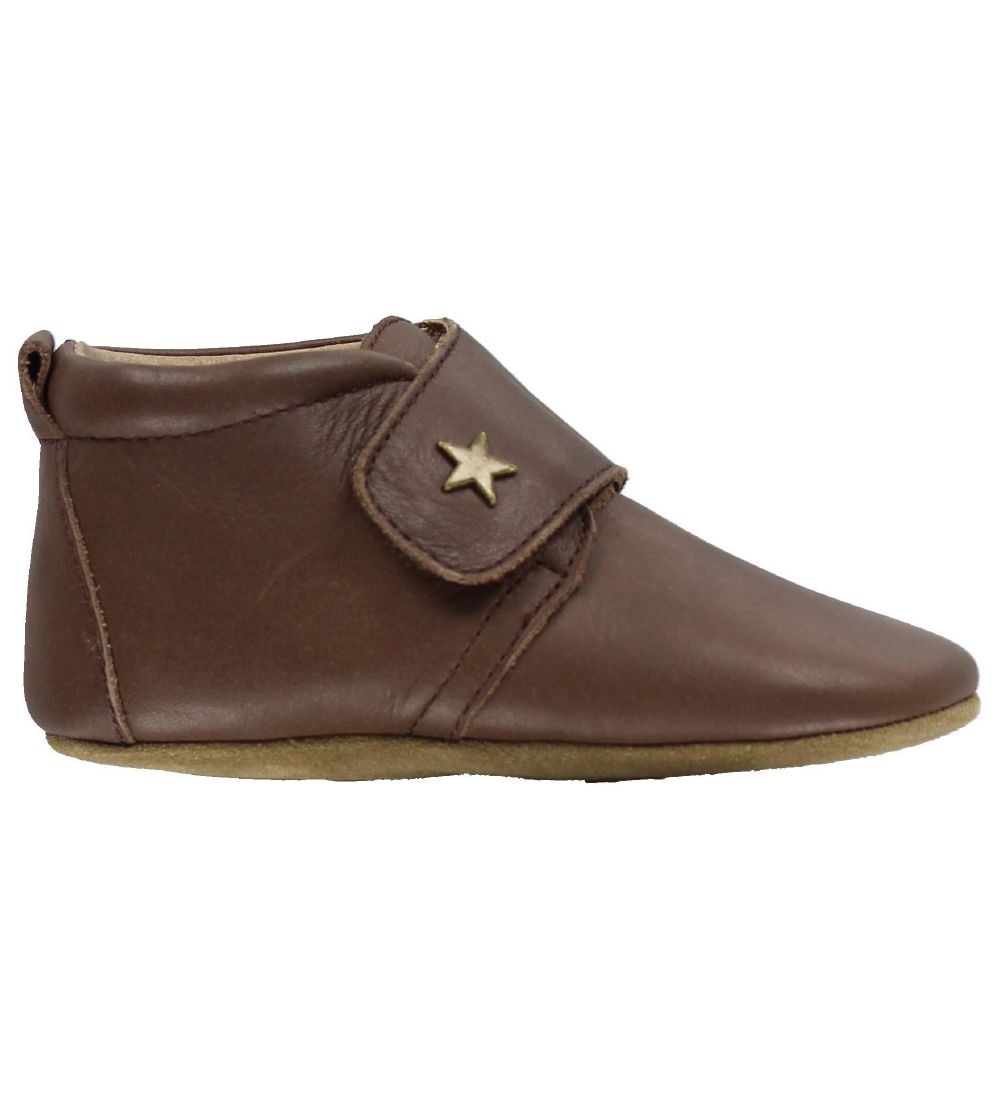 Bisgaard Leder-Krabbelschuhe - Braun m. Stern - Bisgaard - 18 - Leder-Krabbelschuhe Bisgaard Leder-Krabbelschuhe - Braun m. Stern - Bisgaard - 18 - Leder-Krabbelschuhe von Bisgaard