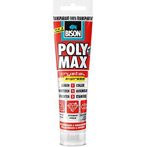 Bison Poly Max® Crystal Express Hangtube 115 g NL/FR von Bison