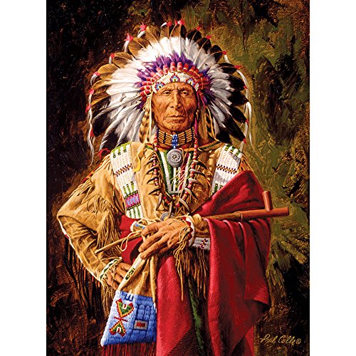 Bits and Pieces 1000 Stück Puzzle für Erwachsene-Leiter des Rosebud 1000 Pc Native American Jigsaw Durch Künstler Paul Calle von Bits and Pieces