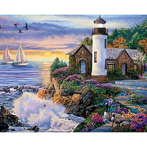 Bits and Pieces - Perfect Dawn 500 Teile Puzzle für Erwachsene – jedes Puzzle misst 45,7 x 61 cm – 500 Teile Puzzle von Künstlerin Laura Glen Lawson von Bits and Pieces