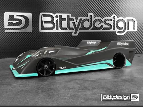 Bittydesign LSM19 1/12 Pan-Car Body (transparent) (ultraleicht) / BittyDesign / BDY12-LSM19ULT von BittyDesign