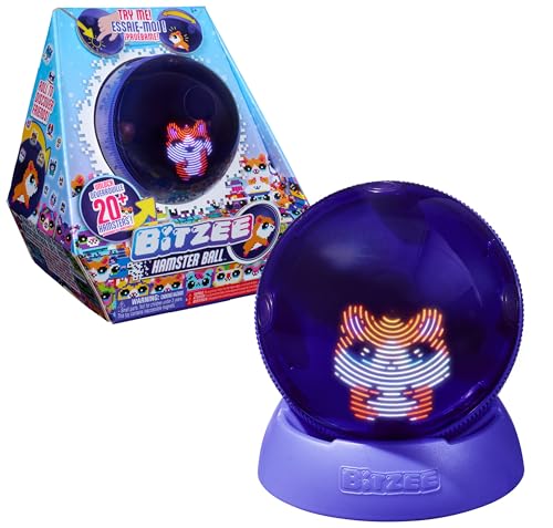 Bitzee Hamsterball - interaktives Spielzeug mit über 20 virtuellen Hamstern zum Rollen und Spielen, das Digitale Haustier reagiert auf Berührung und Bewegung, für Kinder ab 5 Jahren Bitzee Hamsterball - interaktives Spielzeug mit über 20 virtuellen Hamstern zum Rollen und Spielen, das Digitale Haustier reagiert auf Berührung und Bewegung, für Kinder ab 5 Jahren von Bitzee