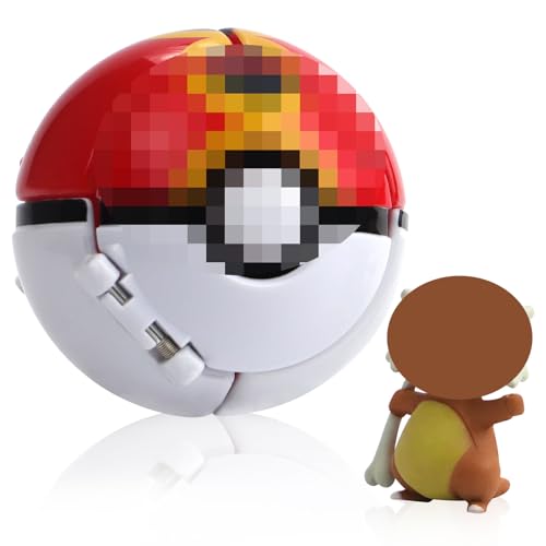 Biuebinc Spielzeug Ball mit Figuren Ball, Ball mit Figur, Anime Figuren, Wirf Ball Geschenke für Jungen Mädchen von Biuebinc