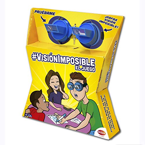 Bizak 63200070 Vision Imposible Juegos Unmögliche Sicht Spielzeug, bunt von Bizak