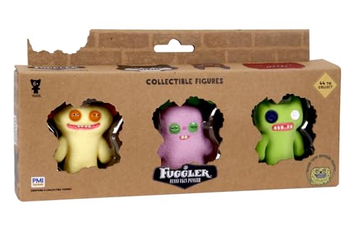 Bizak 64110210-1 Fuggler Set mit 3 Figuren von 6,5 cm mit Sammelposter, 44 Figuren zum Sammeln, für Jungen und Mädchen ab 4 Jahren Bizak 64110210-1 Fuggler Set mit 3 Figuren von 6,5 cm mit Sammelposter, 44 Figuren zum Sammeln, für Jungen und Mädchen ab 4 Jahren von Bizak